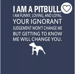 pit bull breed specific legislation (bsl) tshirt facts